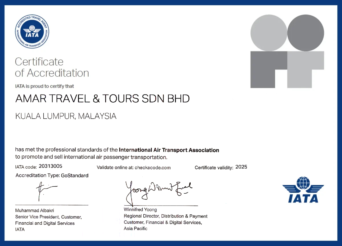 IATA-Certificate